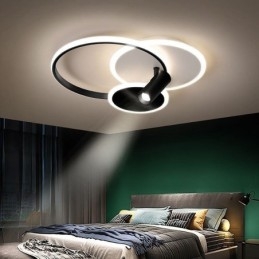 Loftslampe Creative Akryl Flush Mount Spotlight