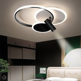 Loftslampe Creative Akryl Flush Mount Spotlight
