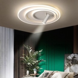 Loftslys Creative Akryl Flush Mount Spotlight