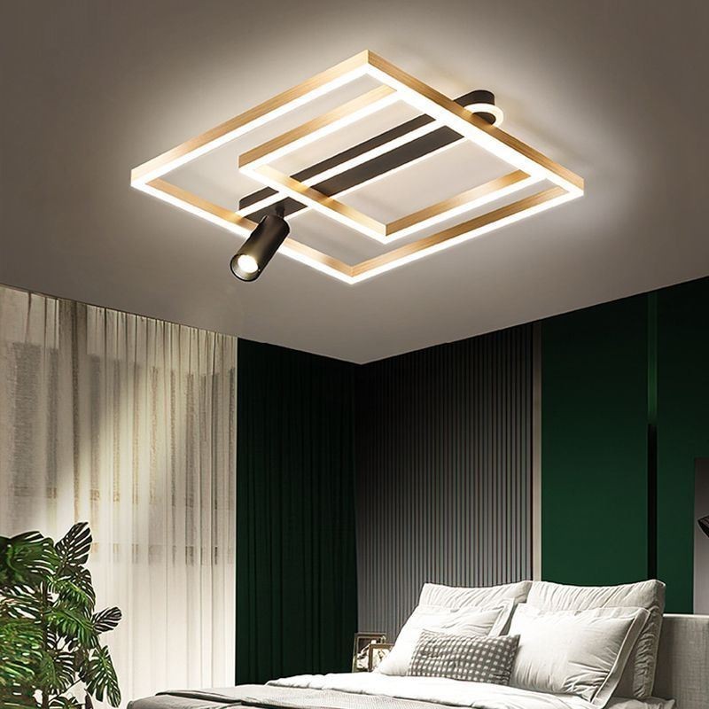 Flush Mount Minimalistisk Acryl Loftlampe Spotlight