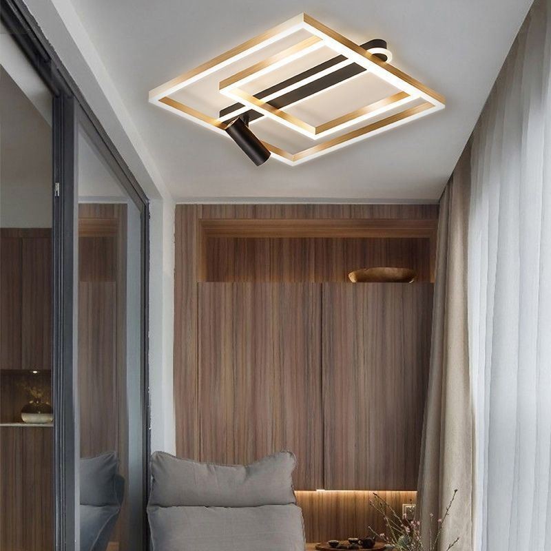 Flush Mount Minimalistisk Acryl Loftlampe Spotlight