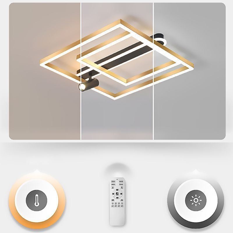 Flush Mount Minimalistisk Acryl Loftlampe Spotlight