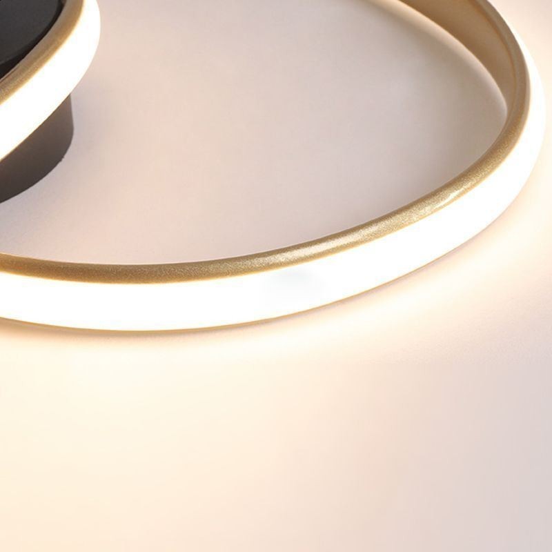 Flush Mount Børstet Guld Hjerteform Belysning Spotlight