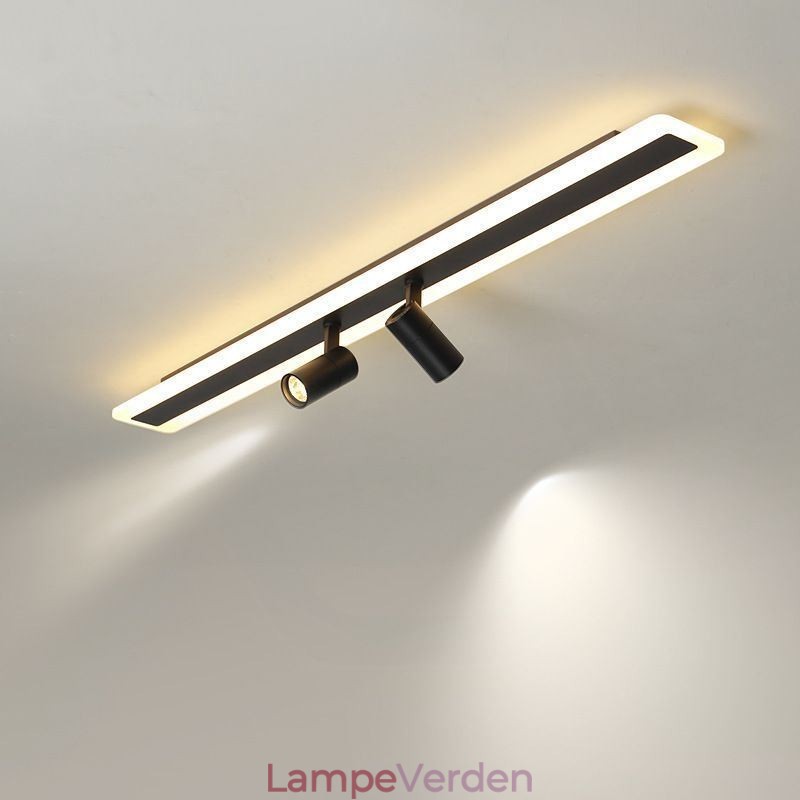 Lineær Flush Mount akryl loftslampe Spotlight