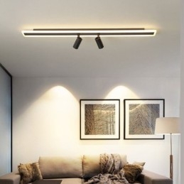 Lineær Flush Mount akryl loftslampe Spotlight