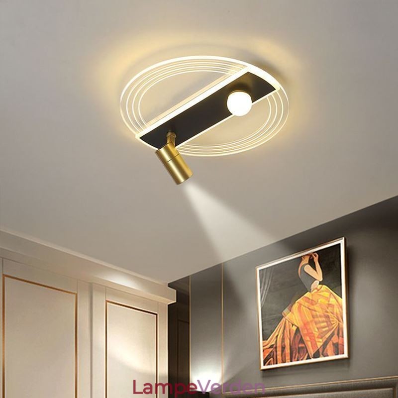 Loftslampe Unik Akryl Dekor Belysning Spotlight