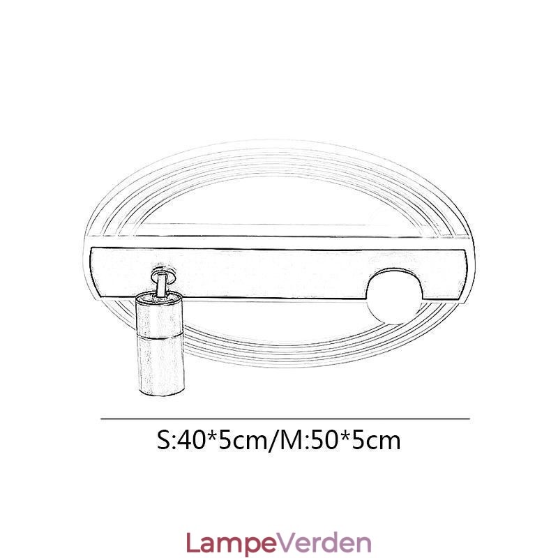 Loftslampe Unik Akryl Dekor Belysning Spotlight