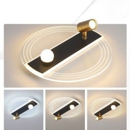 Loftslampe Unik Akryl Dekor Belysning Spotlight
