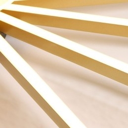 Flush Mount akryl uregelmæssig lineær lampe Spotlight