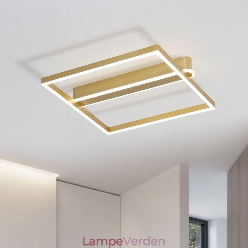 Akryl firkantet indbygningsloftslampe