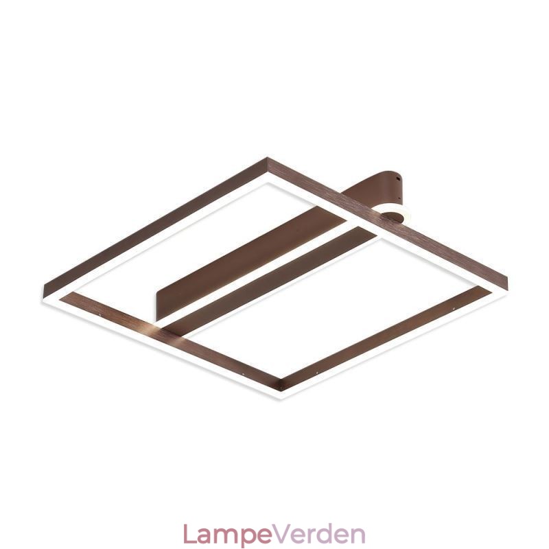 Akryl firkantet indbygningsloftslampe