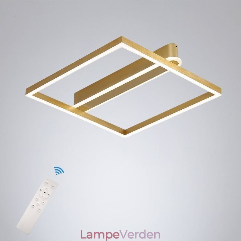 Akryl firkantet indbygningsloftslampe