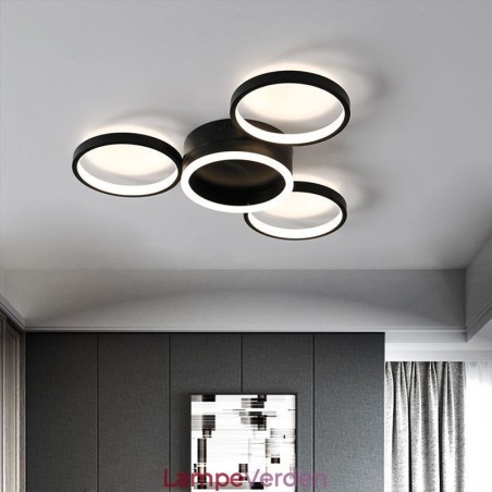4 Ring Flush Mount Loftslampe 4 Ring Flush Mount Loftslampe