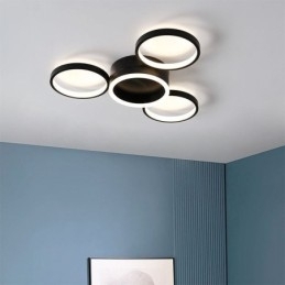 4 Ring Flush Mount Loftslampe