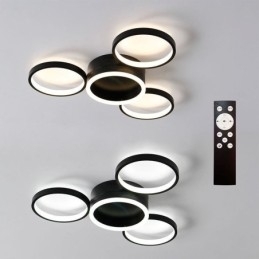 4 Ring Flush Mount Loftslampe