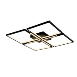 Firkantet indbygningsloftslampe Akryl dekorativt lys