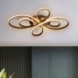 Moderne kinesisk knude forsænket loftslampe