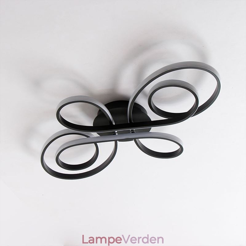 Moderne kinesisk knude forsænket loftslampe