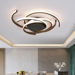 Moderne simpel indbygningsloftslampe