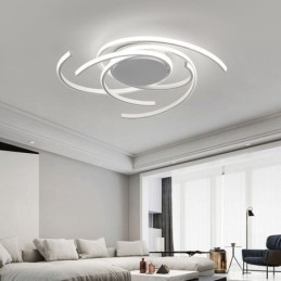 Moderne simpel indbygningsloftslampe