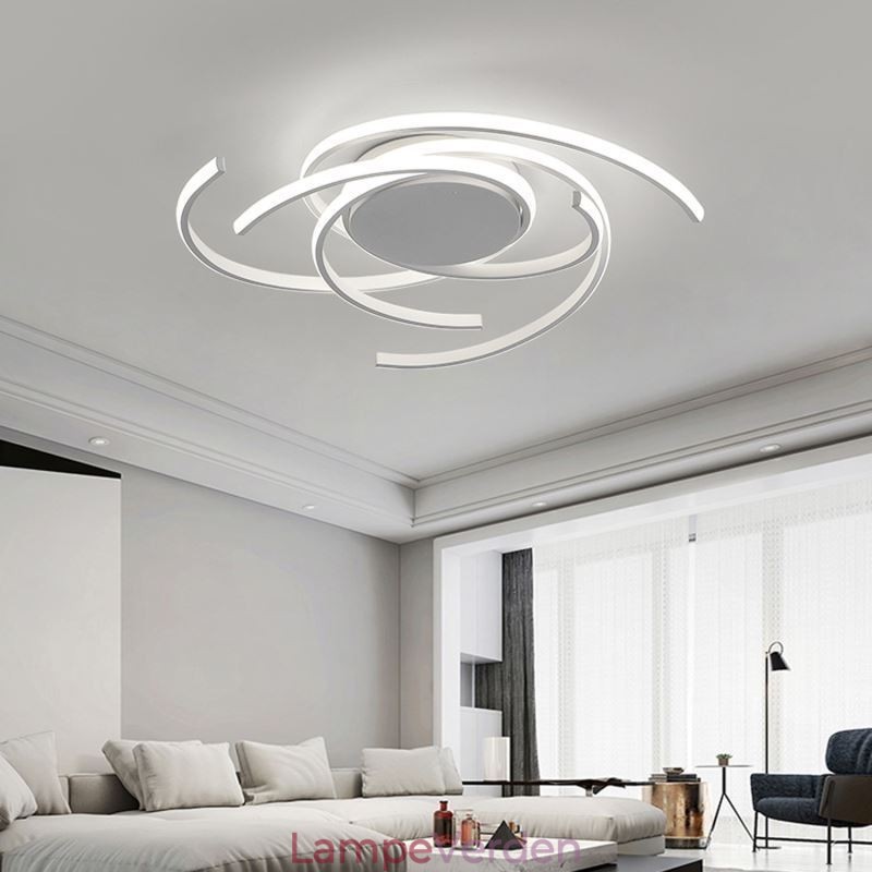 Moderne simpel indbygningsloftslampe