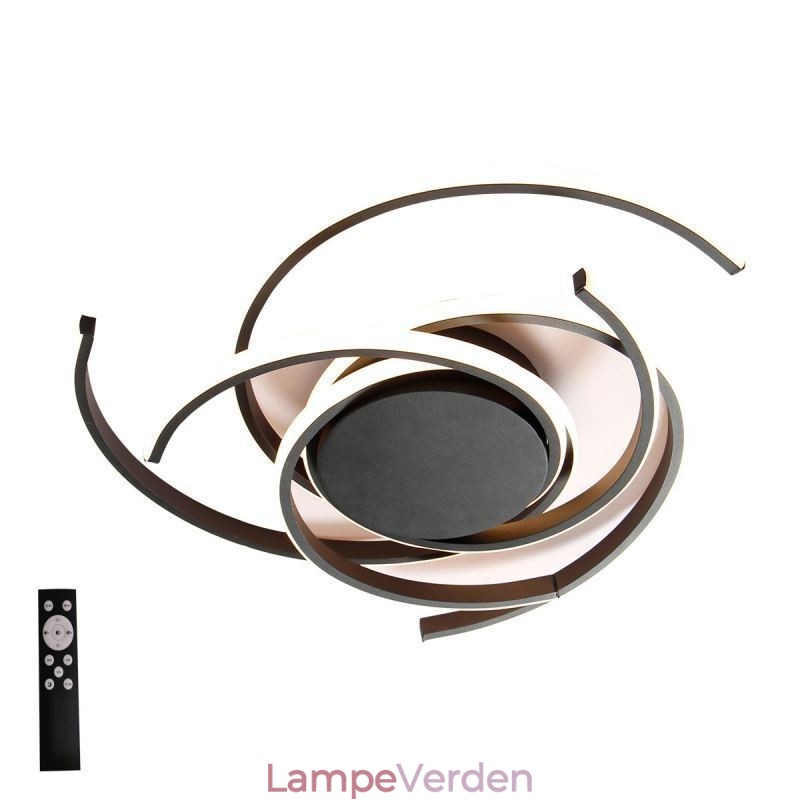 Moderne simpel indbygningsloftslampe
