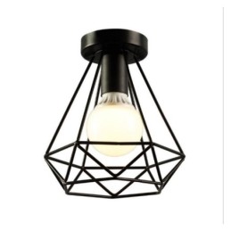 Diamantformet indbygningsloftslampe
