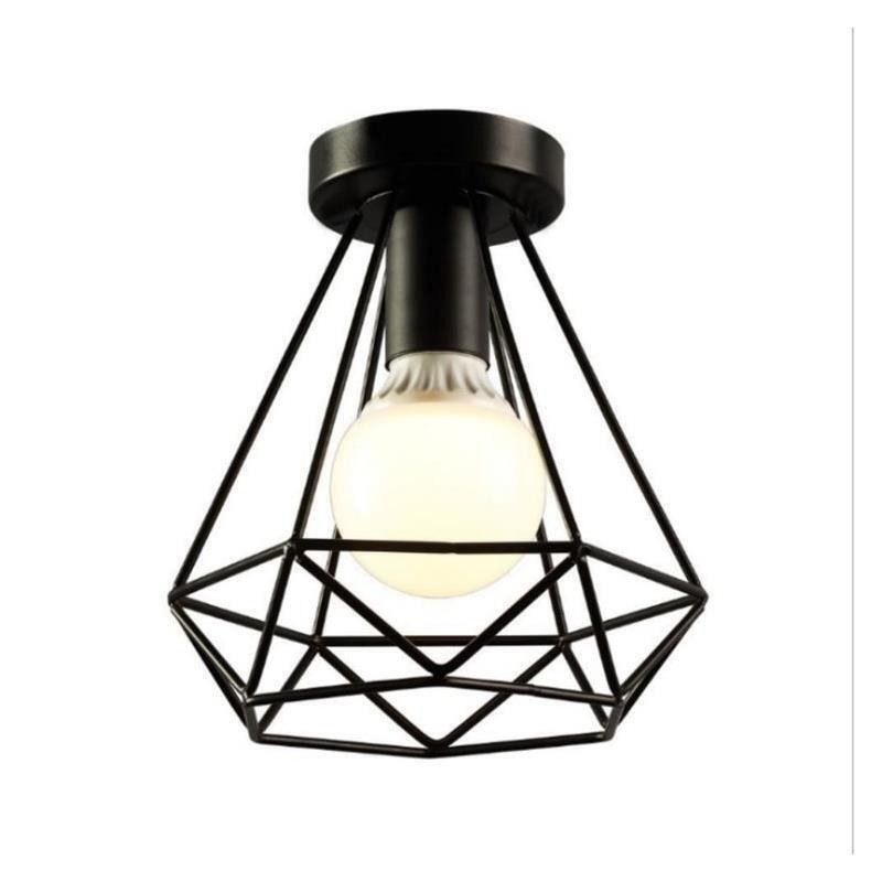 Diamantformet indbygningsloftslampe