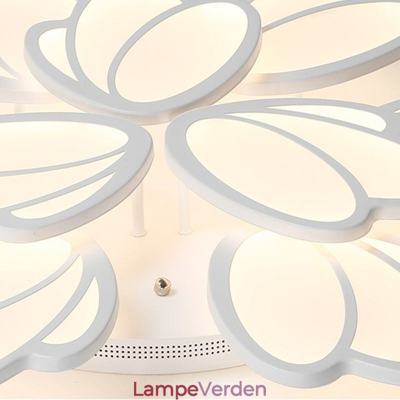 Moderne Flush Mount Loftslampe Tulip Dekorativ belysning