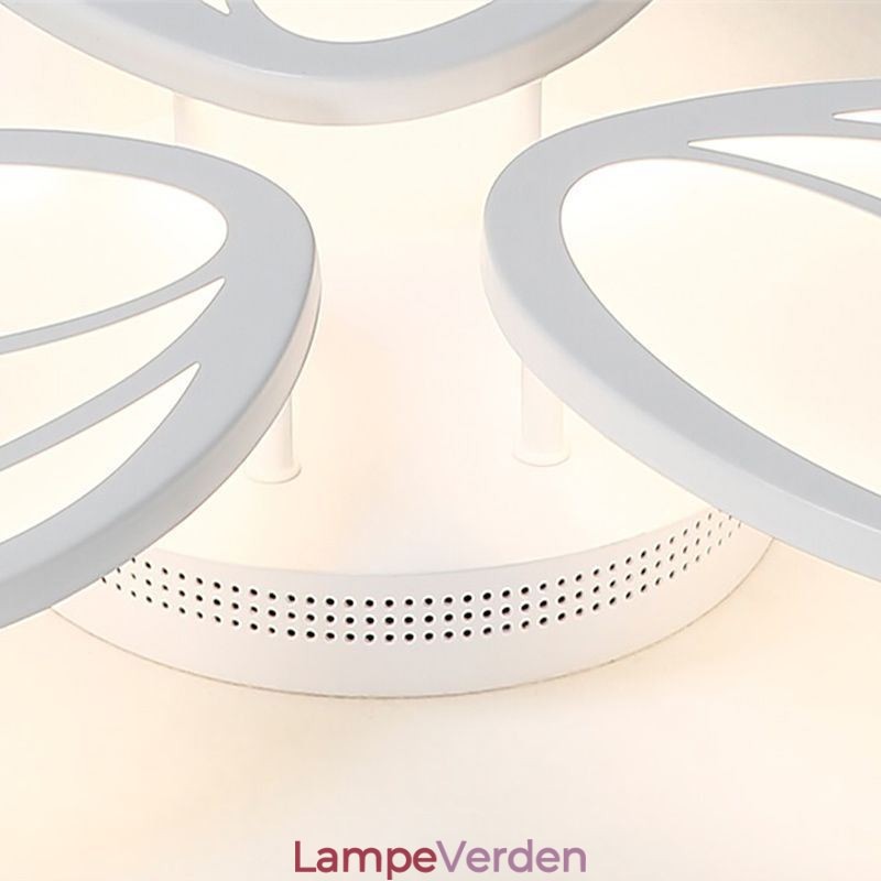 Moderne Flush Mount Loftslampe Tulip Dekorativ belysning