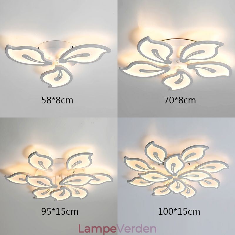 Creative Petal Flush Mount Loftslampe