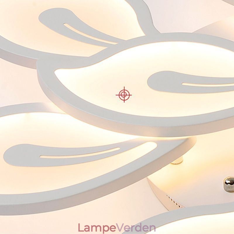 Creative Petal Flush Mount Loftslampe