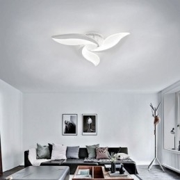 Akryl kronblad Flush Mount Loftslampe