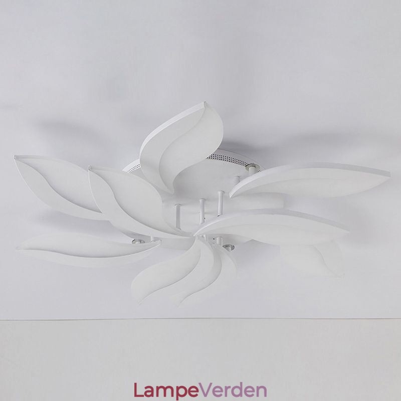 Akryl kronblad Flush Mount Loftslampe