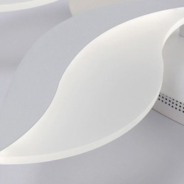 Akryl kronblad Flush Mount Loftslampe