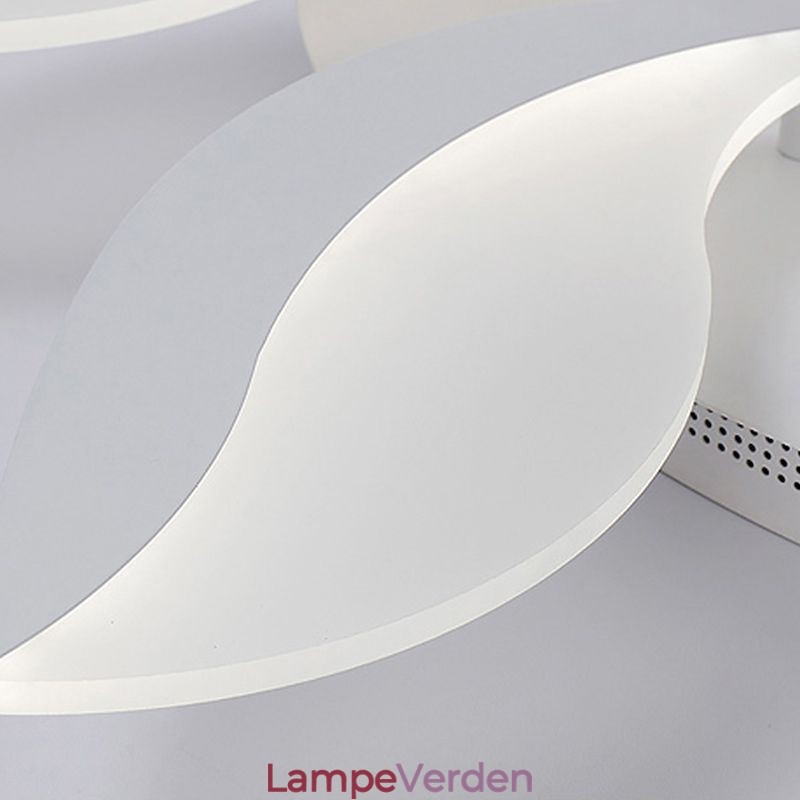 Akryl kronblad Flush Mount Loftslampe
