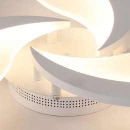 Akryl kronblad Flush Mount Loftslampe