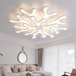 Akryl Gevir Flush Mount Loftslampe