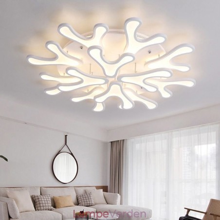 Akryl Gevir Flush Mount Loftslampe Akryl Gevir Flush Mount Loftslampe