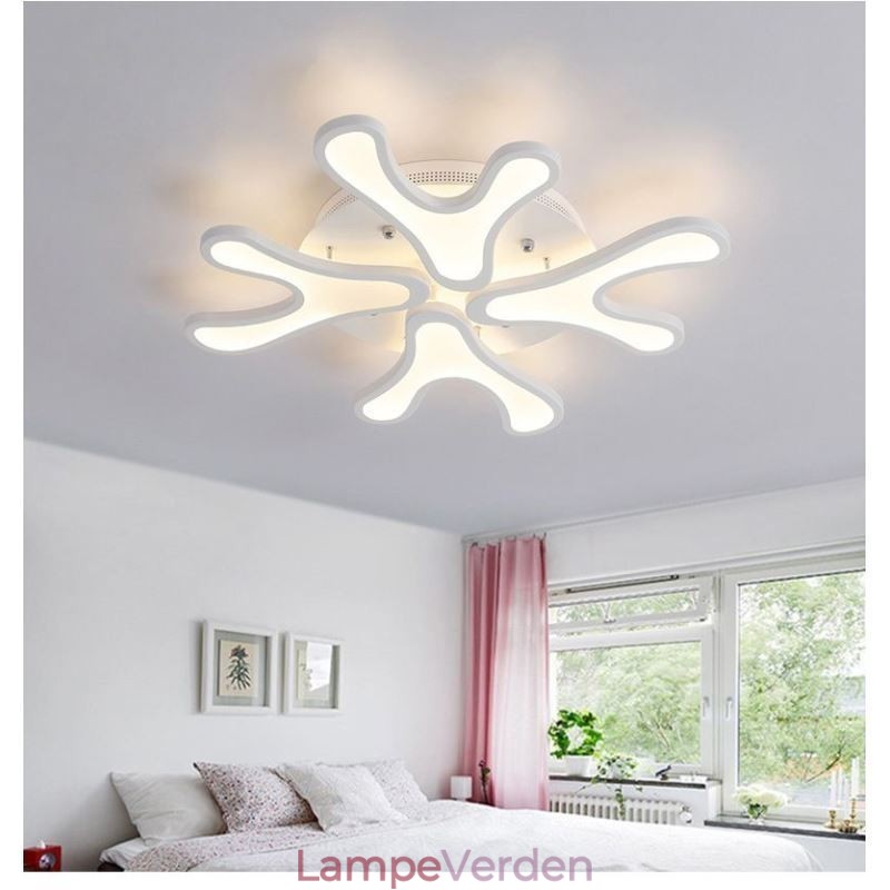 Akryl Gevir Flush Mount Loftslampe