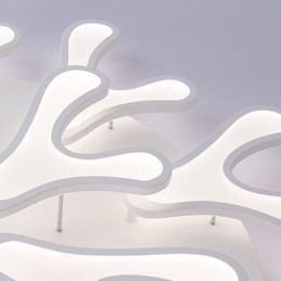 Akryl Gevir Flush Mount Loftslampe