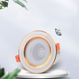 Downlight Bluetooth Musik Højttaler Lampe Mobiltelefon Smart Loftslys