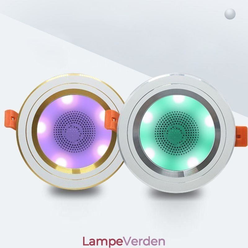 Downlight Bluetooth Musik Højttaler Lampe Mobiltelefon Smart Loftslys