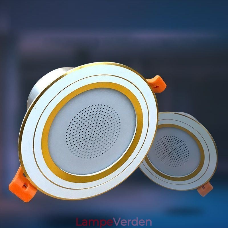 Downlight Bluetooth Musik Højttaler Lampe Mobiltelefon Smart Loftslys
