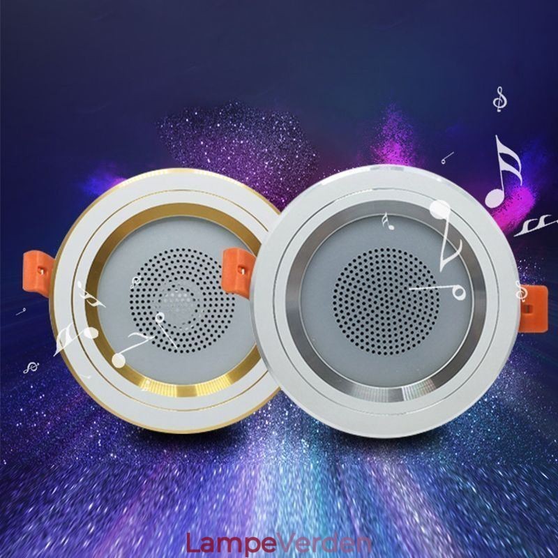 Downlight Bluetooth Musik Højttaler Lampe Mobiltelefon Smart Loftslys