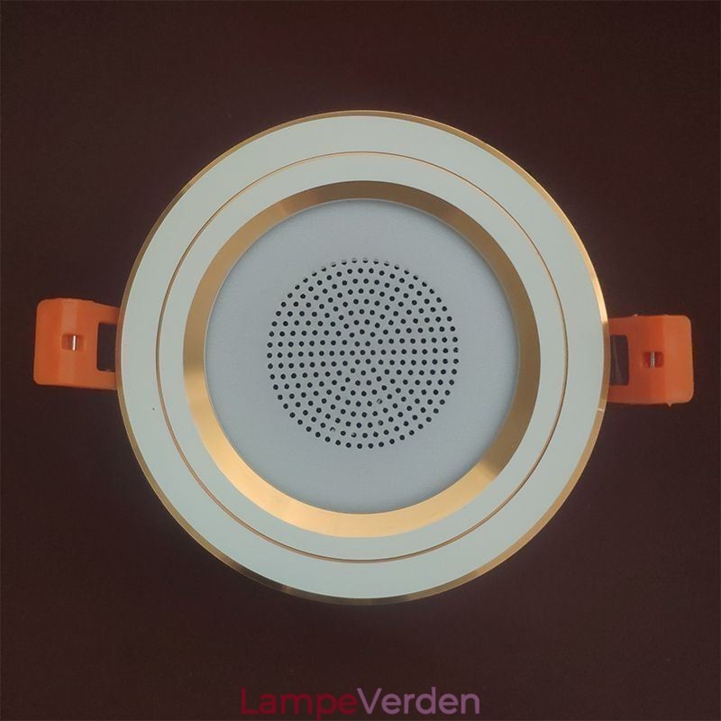 Downlight Bluetooth Musik Højttaler Lampe Mobiltelefon Smart Loftslys