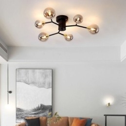 Glaskugle Flush Mount Magic Bean loftslampe