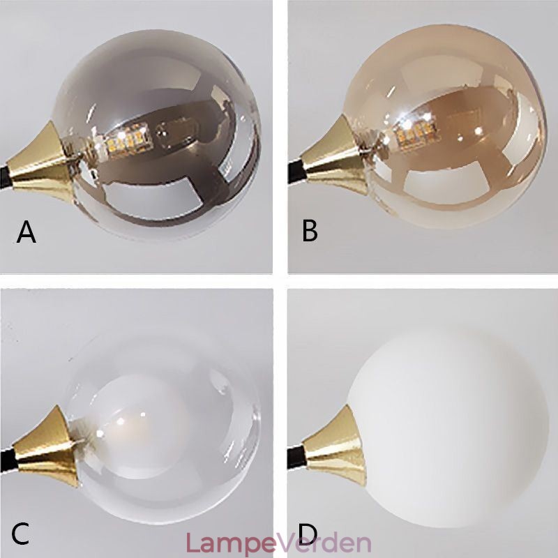 Glaskugle Flush Mount Magic Bean loftslampe