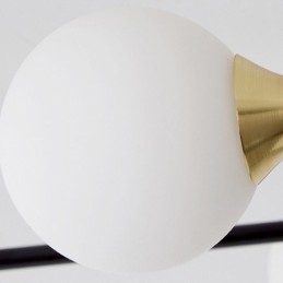 Glaskugle Flush Mount Magic Bean loftslampe