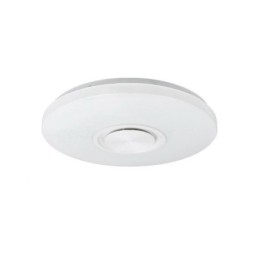 Flush Mount dekorativ lampe Fjernbetjening APP-kontrol Bluetooth-musikhøjttalerlampe
